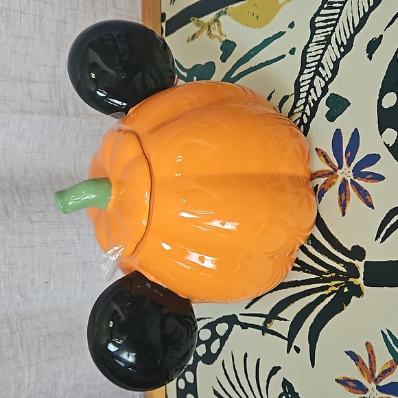 PUMPKIN MICKEY JAR - Picture 2 of 7